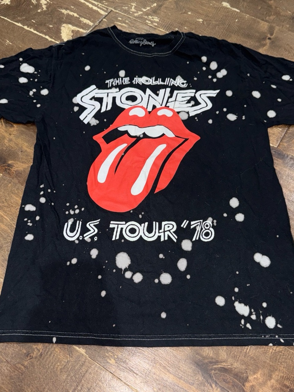 Women’s Rolling Stones Black Graphic Tee